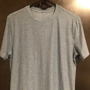Vuori Crewneck Tech T-Shirt S Light Blue